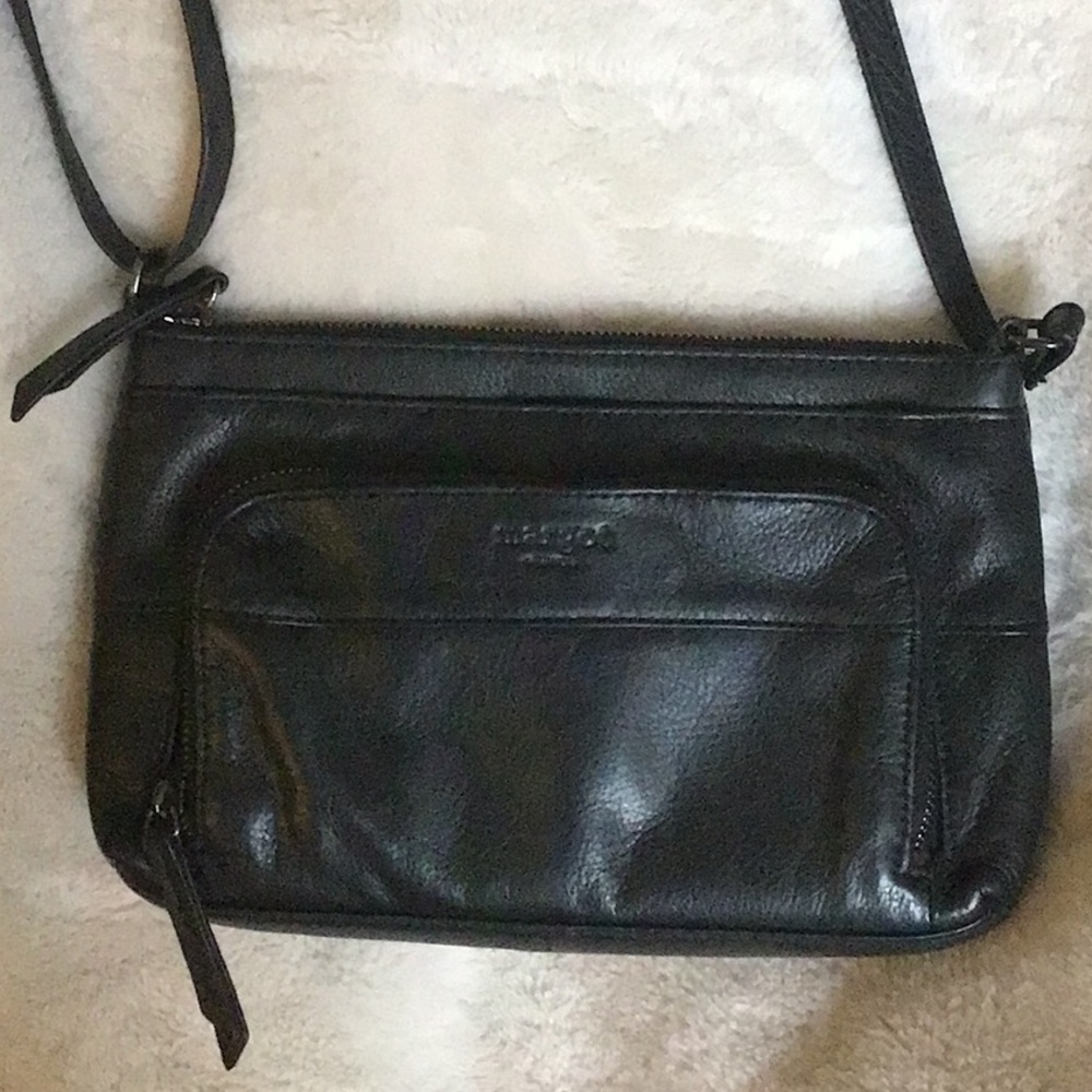 Margot leather crossbody purse